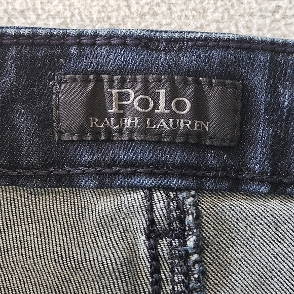 Bundle Polo by Ralph Lauren Kids Denim Jean (M 8-10) and Shorts /White 6X & 16 - Picture 10 of 12